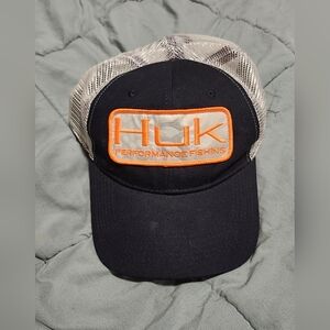 Huk Fishing Snapback Mesh Trucker Hat